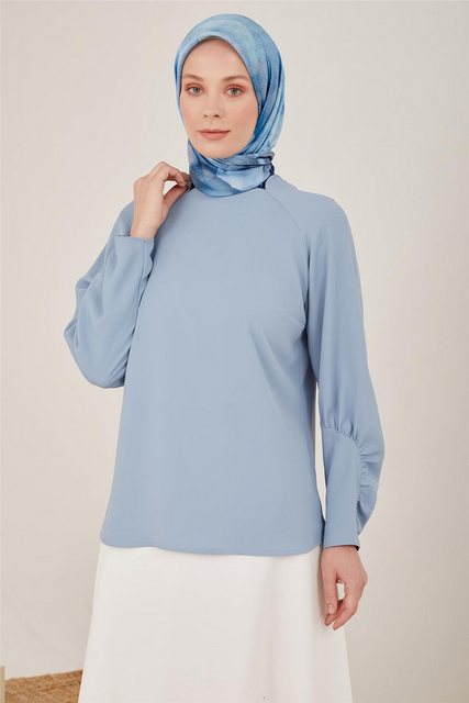 ARMİNE Langarmbluse Armine-Ärmel-Rüschendetailbluse – moderne und elegante günstig online kaufen