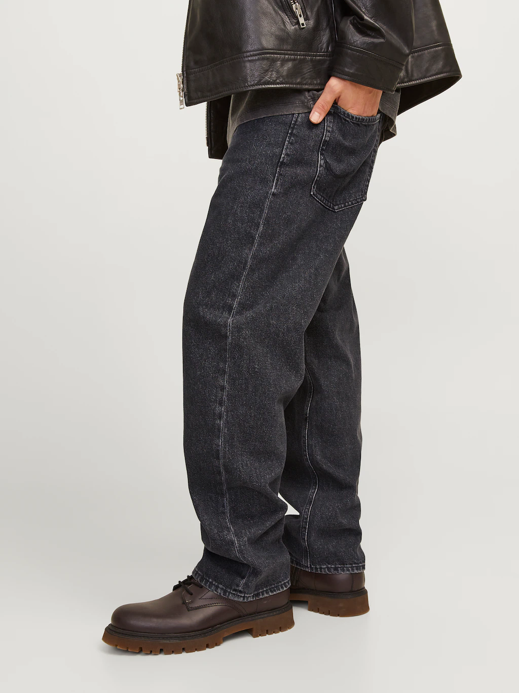 Jack & Jones Relax-fit-Jeans "JJIEDDIE mit hoher Taille und lockerer Passfo günstig online kaufen