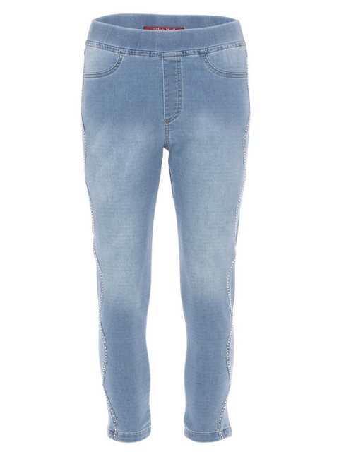 Body Needs 7/8-Hose Jeggings figurbetont mit Bogenseitennaht günstig online kaufen