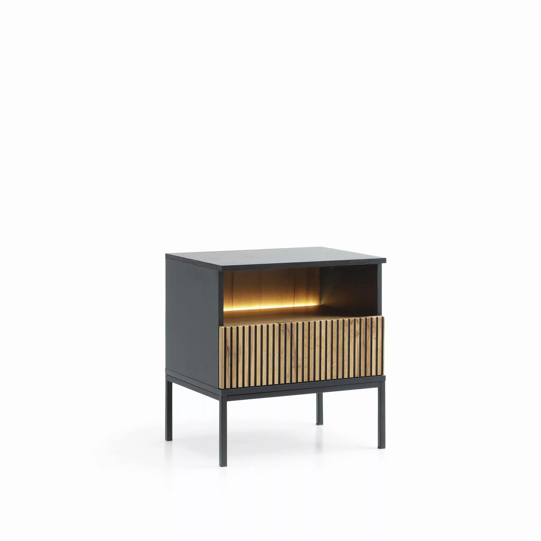 MOEBLO Nachttisch Sentino S54 LED (mit günstig online kaufen