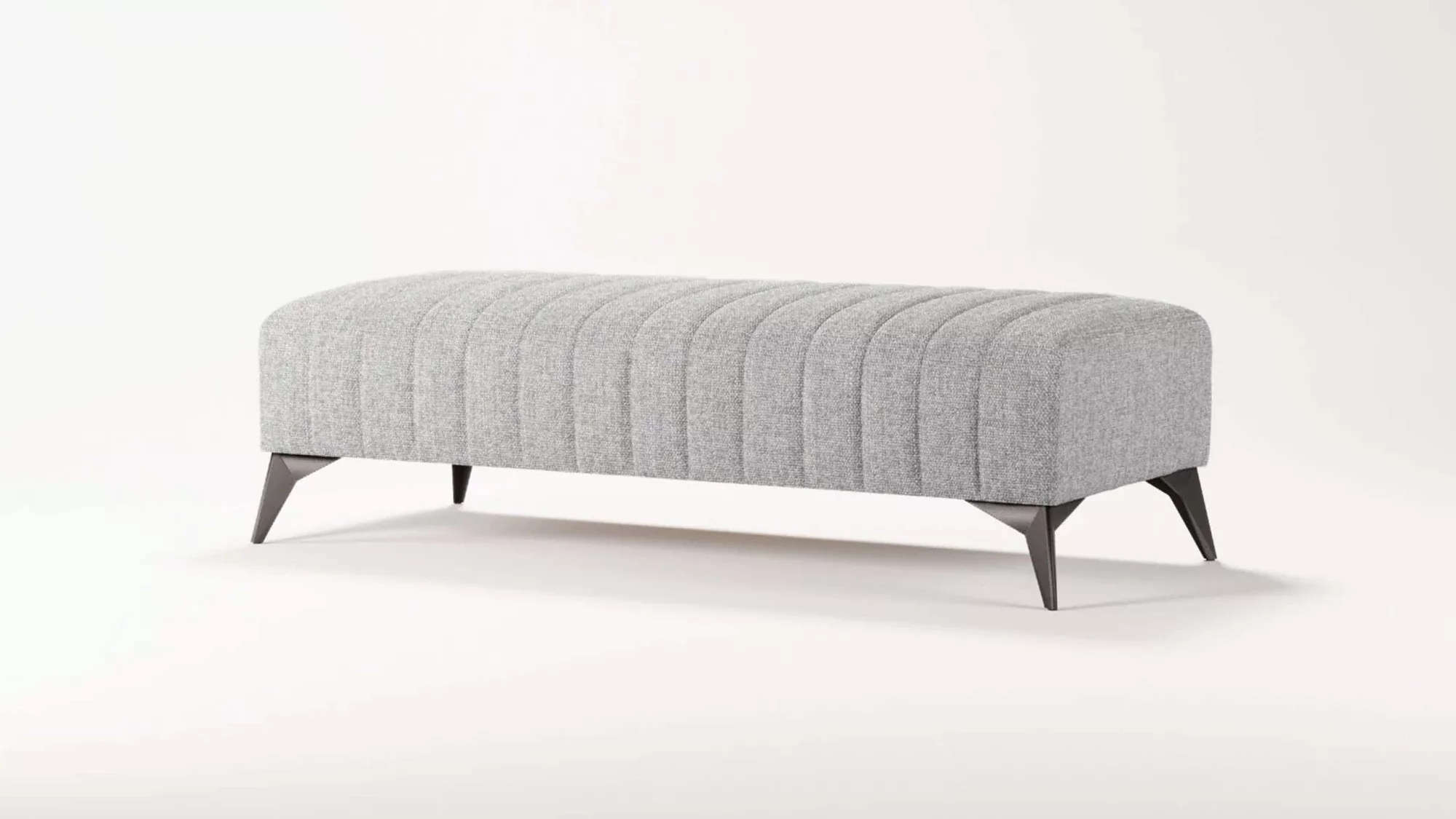 Places of Style Polsterhocker "MATTHEW Sitzhocker XXL, Maße B/T/H: 140/60/4 günstig online kaufen