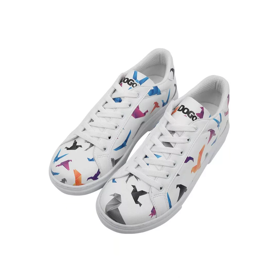 DOGO Sneaker "Damen Ace Sneakers Paper Like Vegan Damen Sneaker / Female", günstig online kaufen