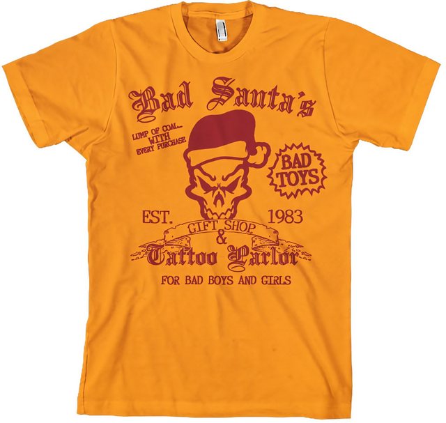 Hybris T-Shirt Bad Santa S Gift Shop T-Shirt günstig online kaufen