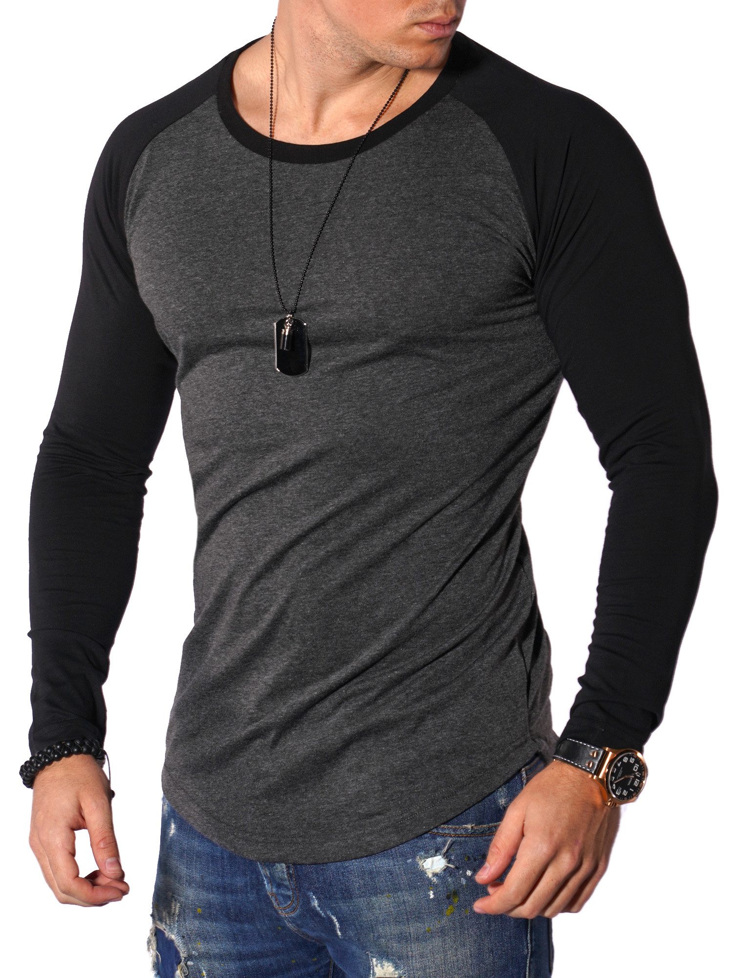 behype Langarmshirt RIO L/S im Oversize-Schnitt günstig online kaufen