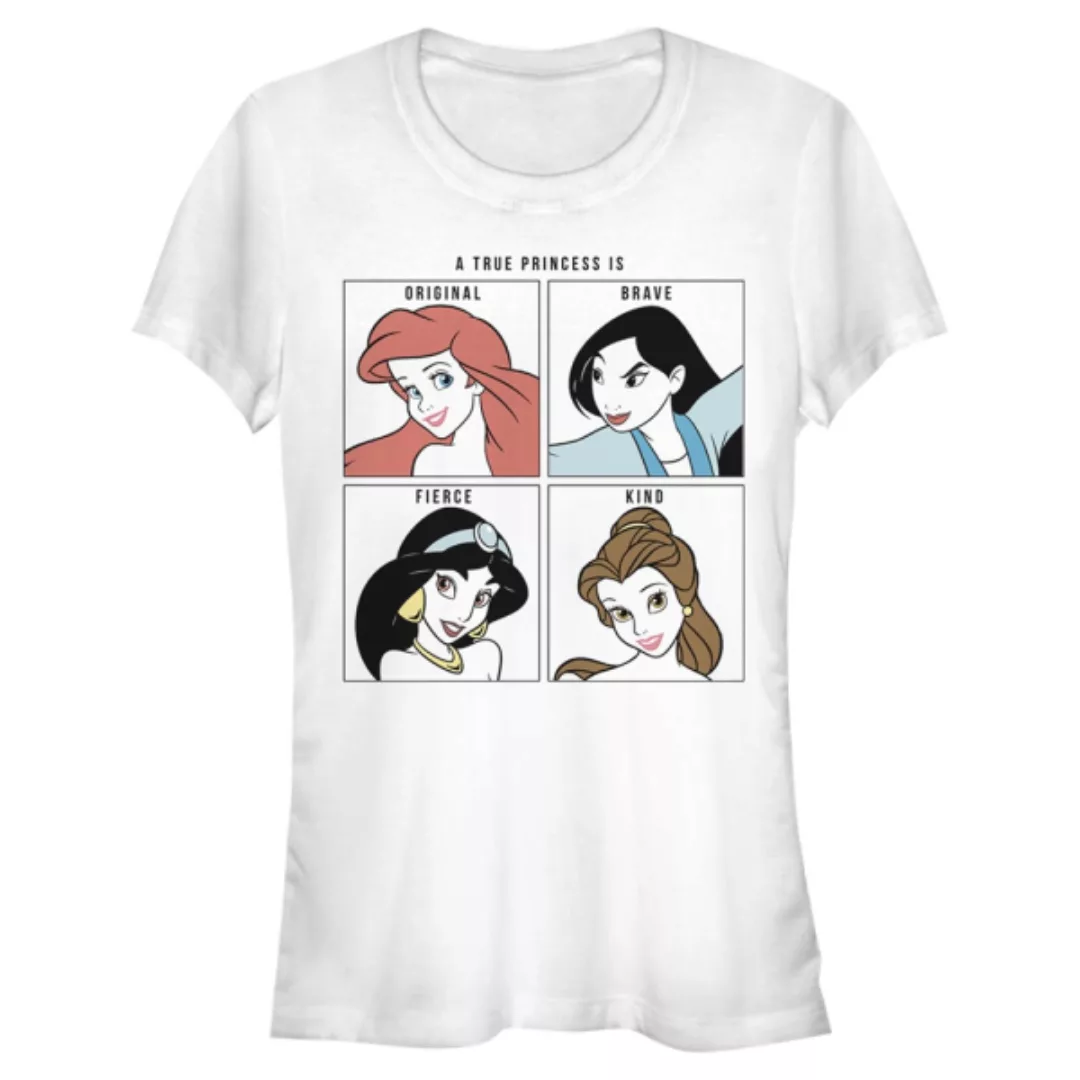 Disney Prinzessinnen - Gruppe Portrait Power - Frauen T-Shirt günstig online kaufen