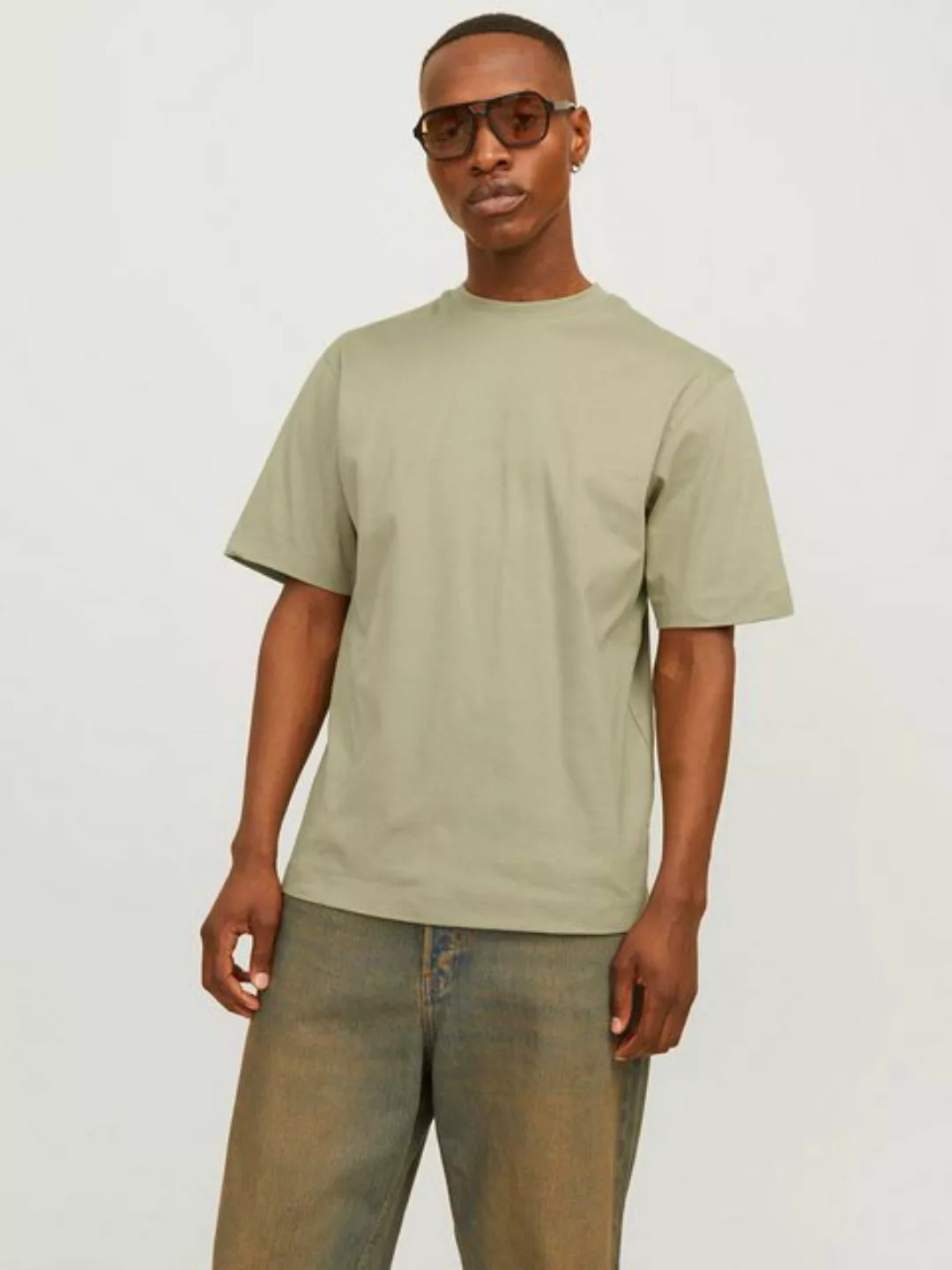 Jack & Jones Rundhalsshirt JJEURBAN EDGE TEE SS O-NECK NOOS mit Rundhalsaus günstig online kaufen