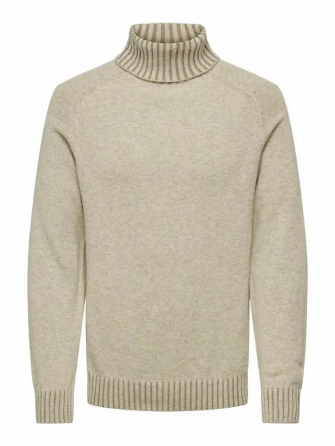 ONLY & SONS Rollkragenpullover - Eleganter ONSEDDY REG 7 Wool Roll Knit Pul günstig online kaufen