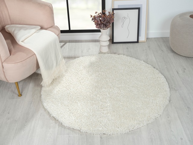 Myflair Möbel & Accessoires Hochflor-Teppich »My Shaggy«, rund, 37 mm Höhe, günstig online kaufen