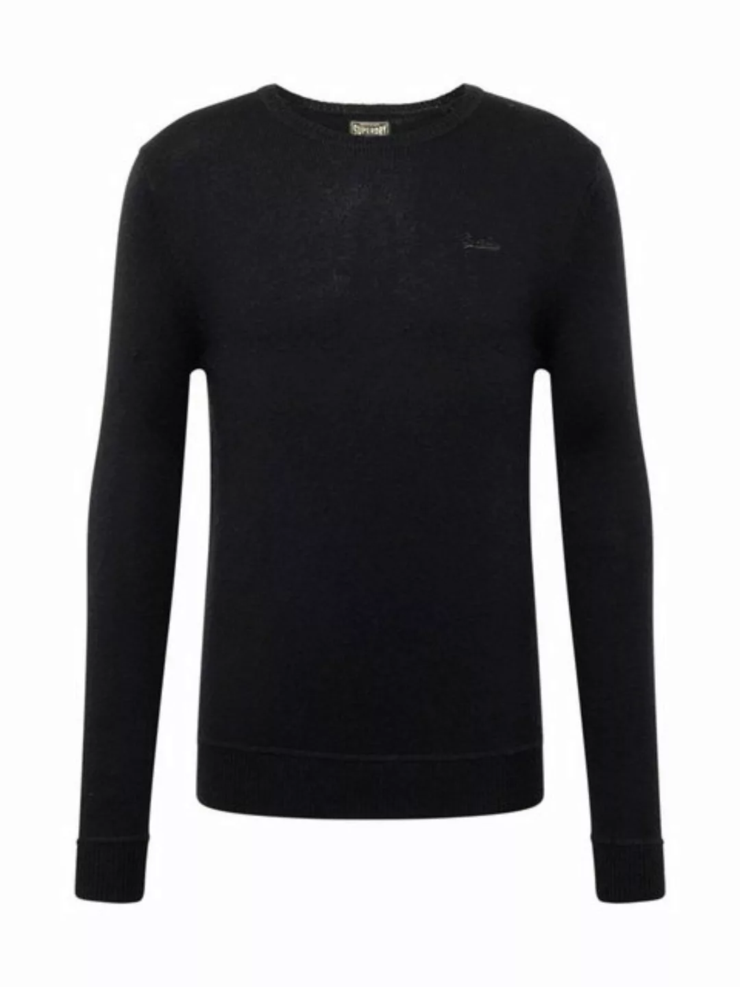 Superdry Sweater Superdry Herren Pullover ESSENTIAL SLIM FIT CREW JUMPER Bl günstig online kaufen