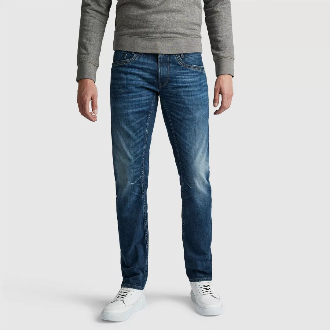 PME Legend Herren Jeans NIGHTFLIGHT - Regular Fit - Grau - Stone Mid Grey günstig online kaufen