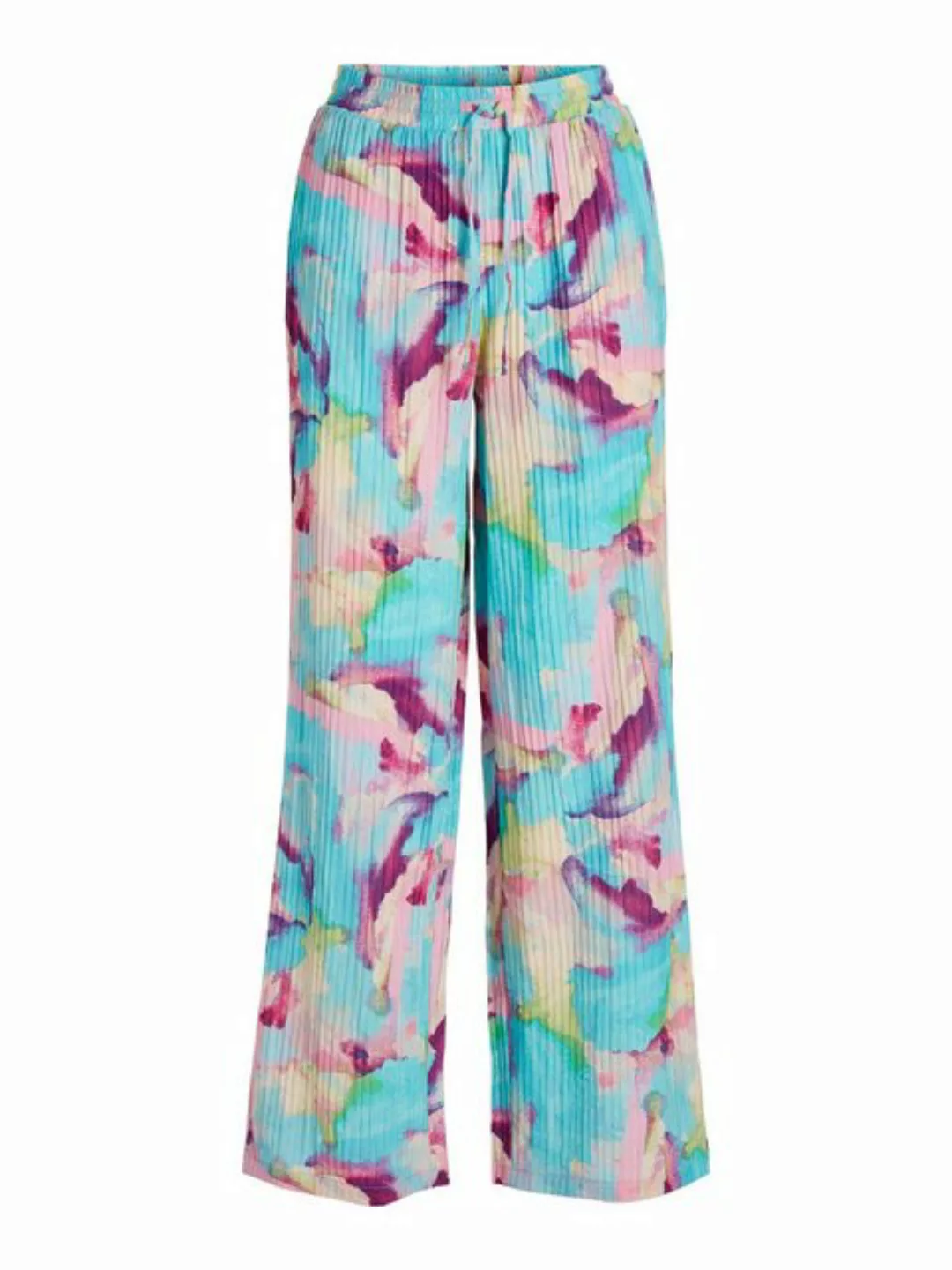 Vila Stoffhose Bequeme Stoffhose Stretch Marlene Pants Palazzo Style VICLAR günstig online kaufen