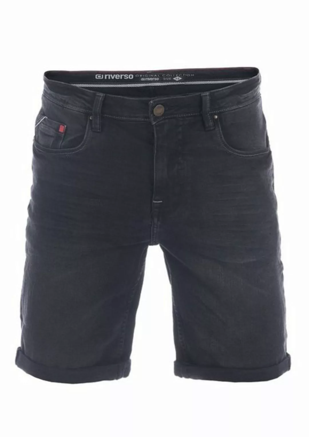 riverso Jeans Shorts Herren Stretch Kurz Regular Fit RIVUdo günstig online kaufen