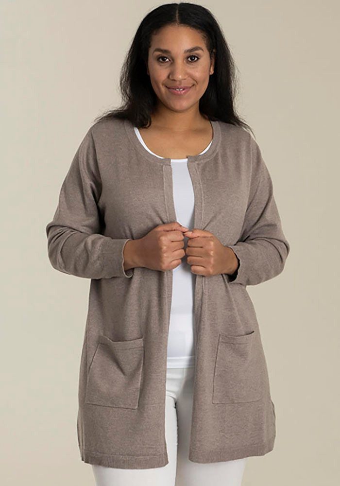 SANDGAARD Cardigan Helsinki in melierter Optik günstig online kaufen