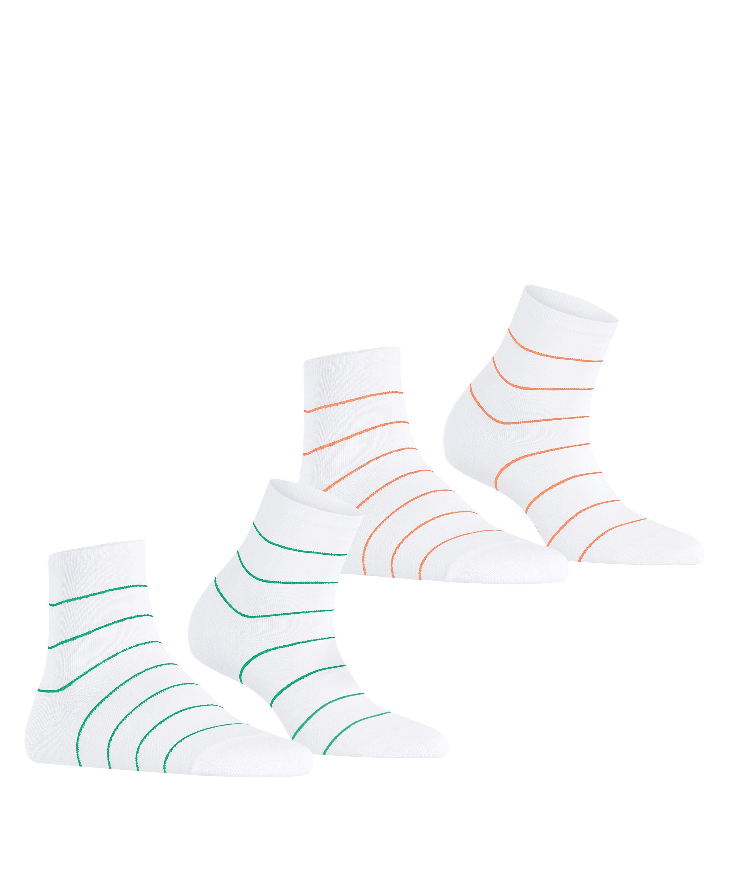 Esprit Kurzsocken Fine Line 2-Pack (2-Paar) günstig online kaufen