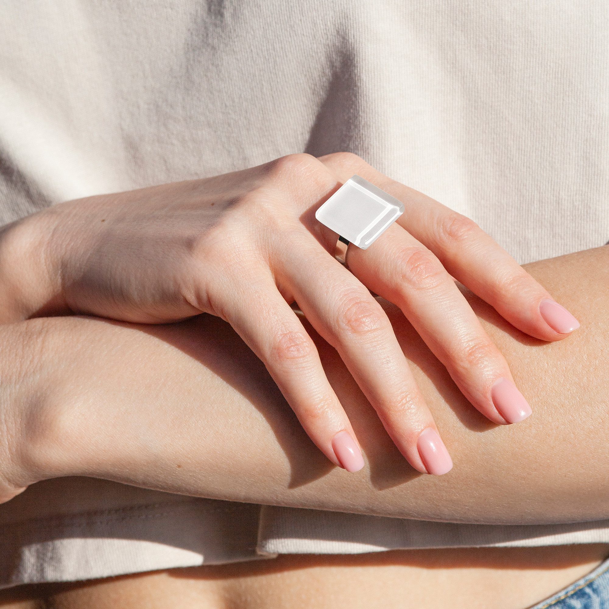 ALEXASCHA Fingerring Statement Ring mit Stein günstig online kaufen