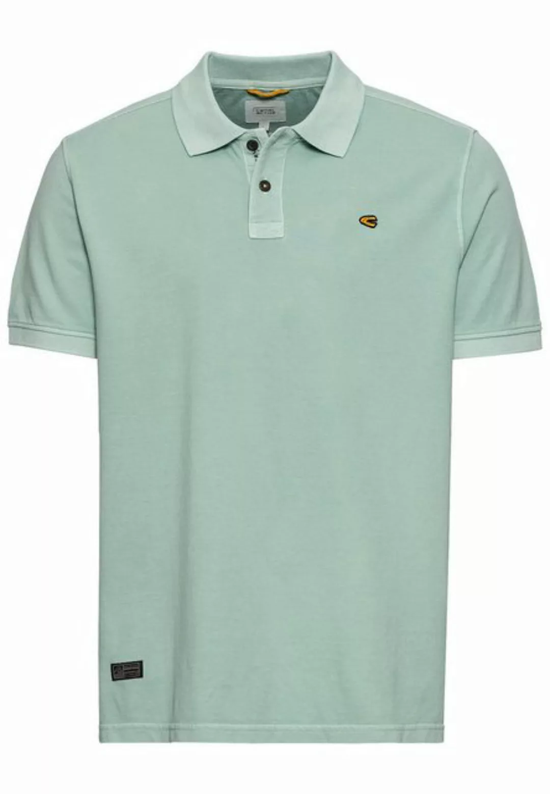 camel active Poloshirt im Garment-Dye-Look günstig online kaufen