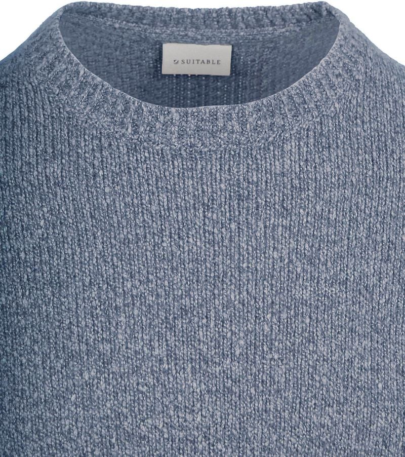 Suitable Pullover Boiled Wool Blau - Größe L günstig online kaufen