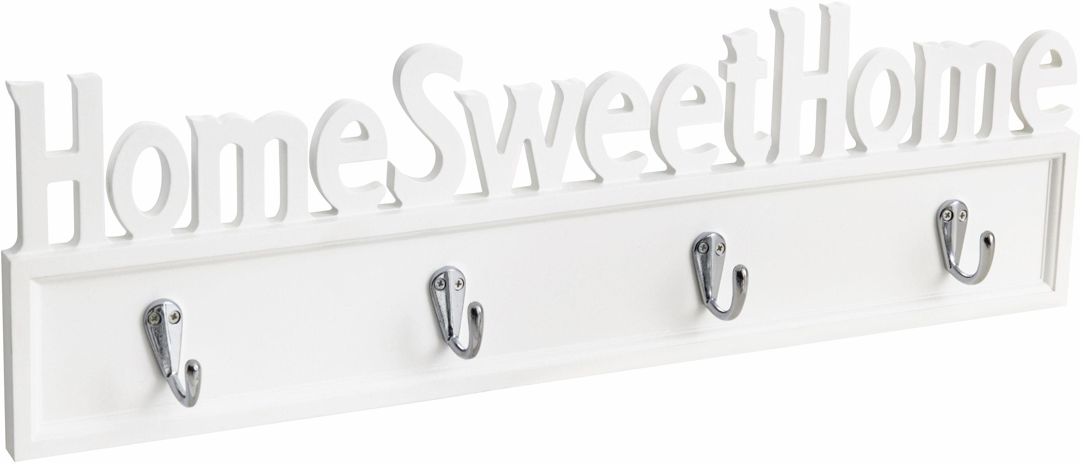Home affaire Hakenleiste Home Sweet Home günstig online kaufen