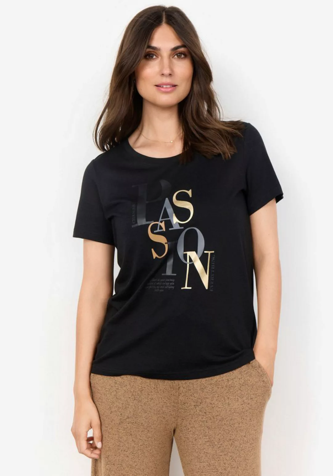 soyaconcept Kurzarmshirt SC-FELICITY FP 472 günstig online kaufen