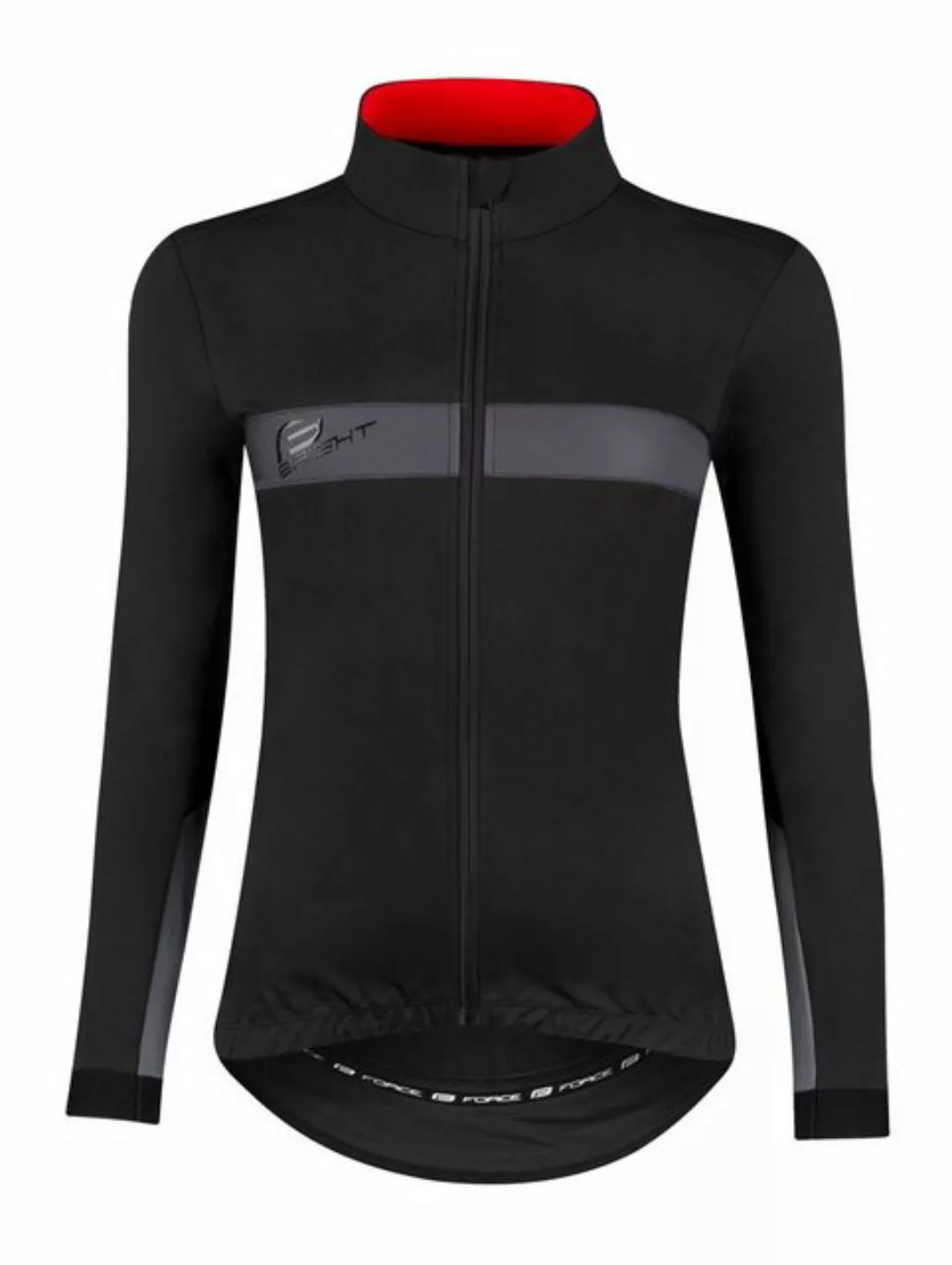 FORCE Fahrradjacke Jacke FORCE BRIGHT LADY winter schwarz 0 °C bis +10 °C % günstig online kaufen