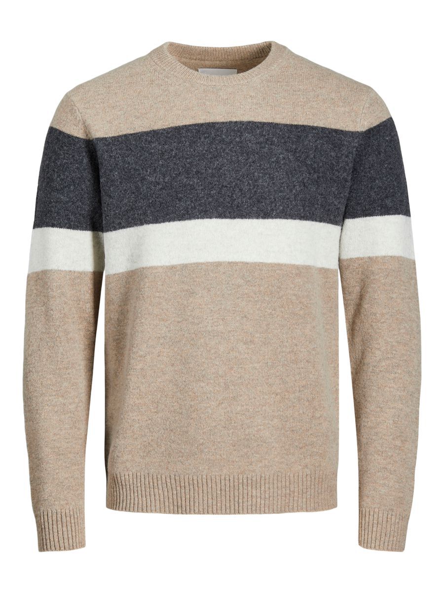 Jack & Jones Bla Lambswool Rundhalsausschnitt Sweater S Maritime Blue / Det günstig online kaufen