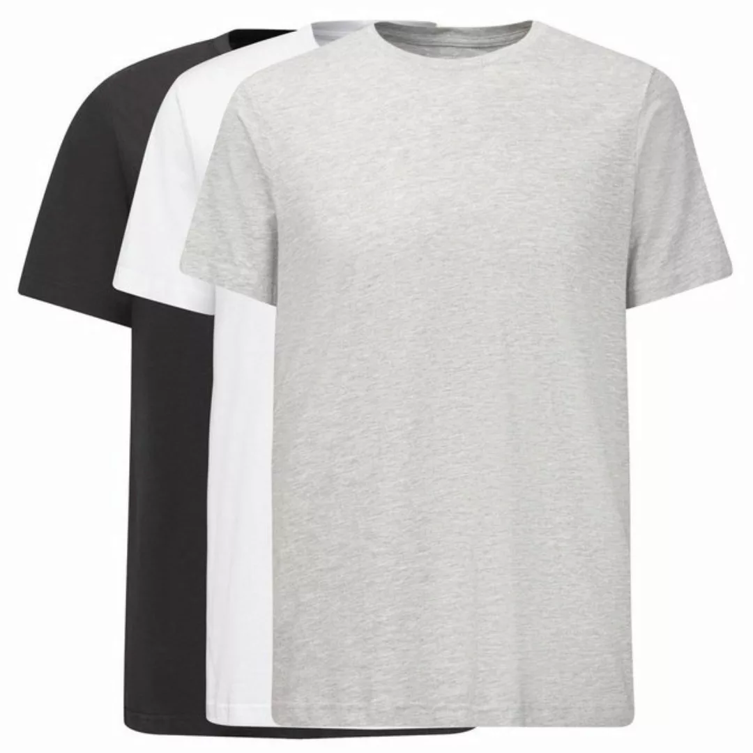 seidensticker T-Shirt Herren T-Shirt, 3er Pack - Basic, kurzarm günstig online kaufen