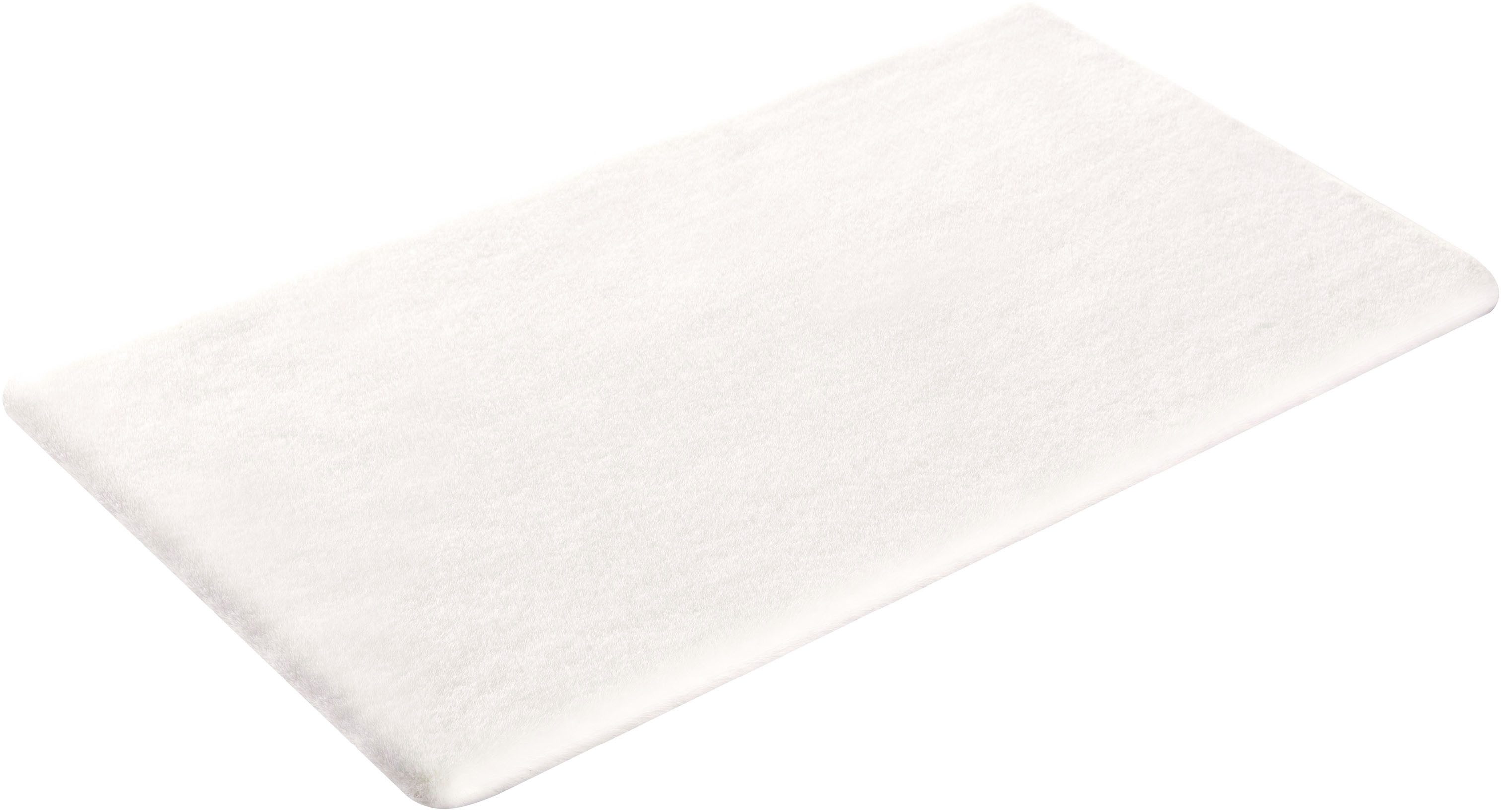 my home Badematte »Valeria, Kaninchenfell-Haptik«, rutschhemmend beschichte günstig online kaufen