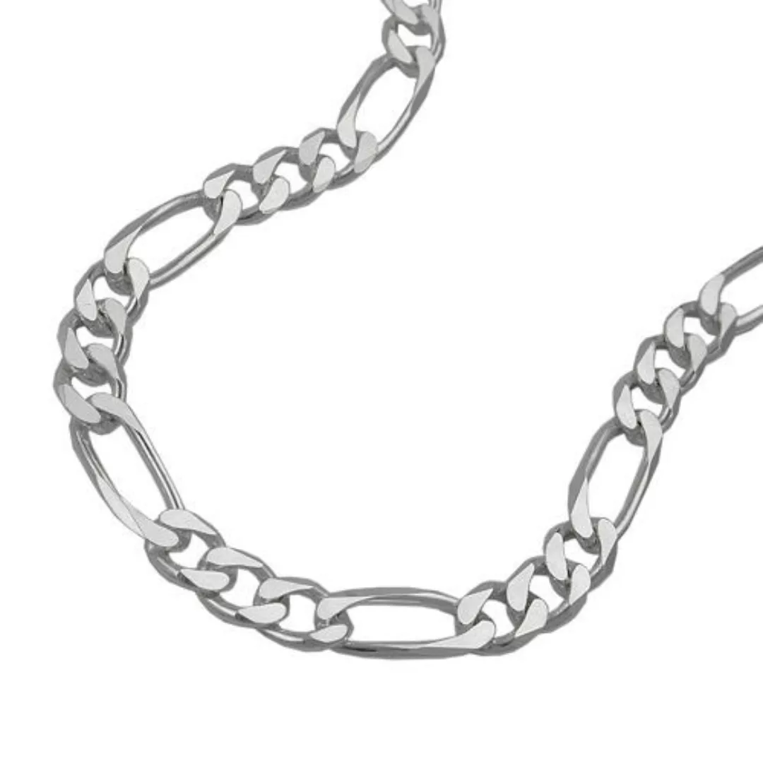 SIGO Kette, Figaro flach, 55cm, Silber 925 günstig online kaufen