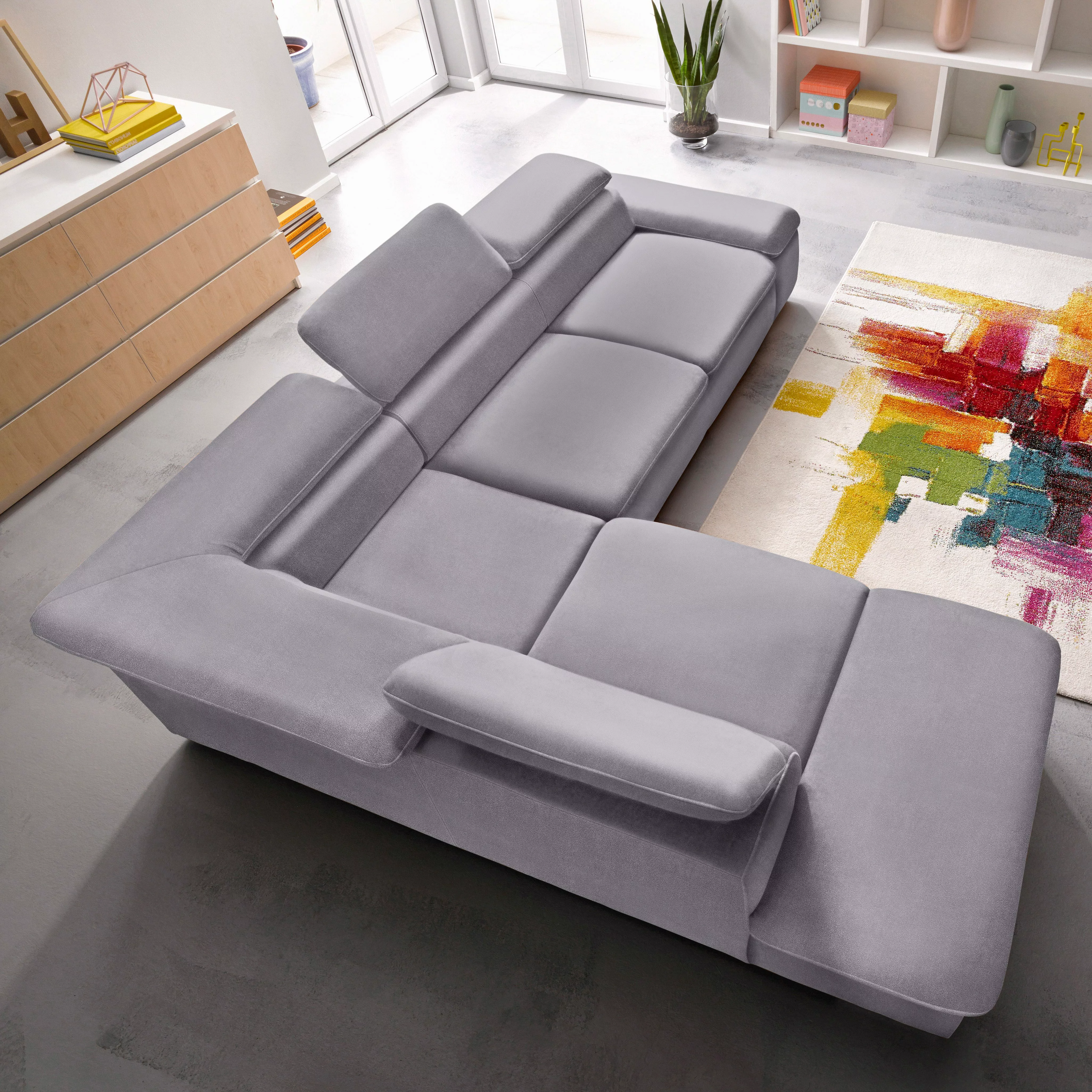 sit&more Ecksofa Alcatraz L-Form, wahlweise mit Bettfunktion günstig online kaufen