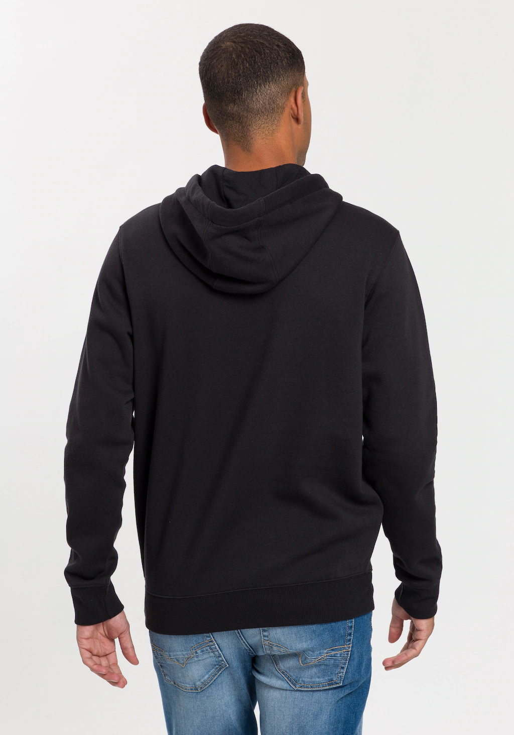 H.I.S Kapuzensweatshirt mit markanten Kordeln günstig online kaufen