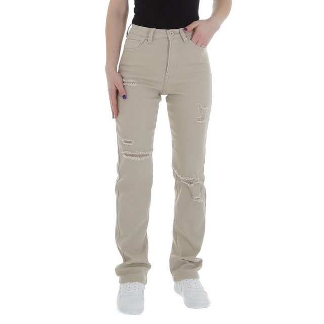 Ital-Design Destroyed-Jeans Damen Freizeit (85989825) Destroyed-Look Stretc günstig online kaufen