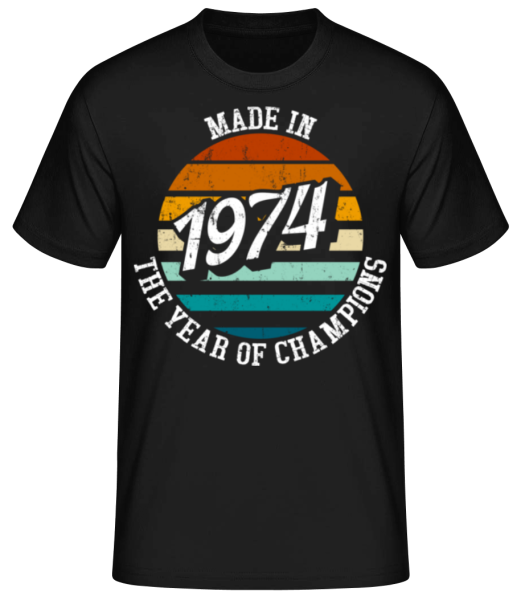 1974 The Year Of Champions · Männer Basic T-Shirt günstig online kaufen