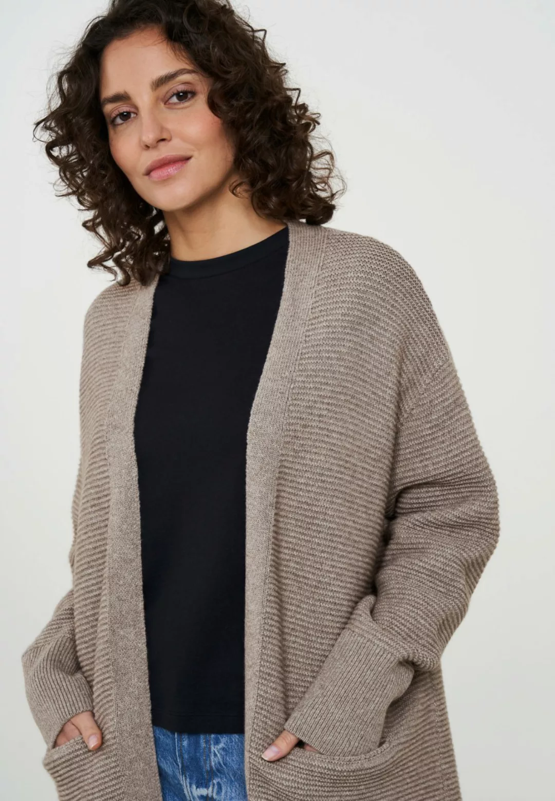 PRIMULA Strickjacke aus Wolle & Bio Baumwolle günstig online kaufen