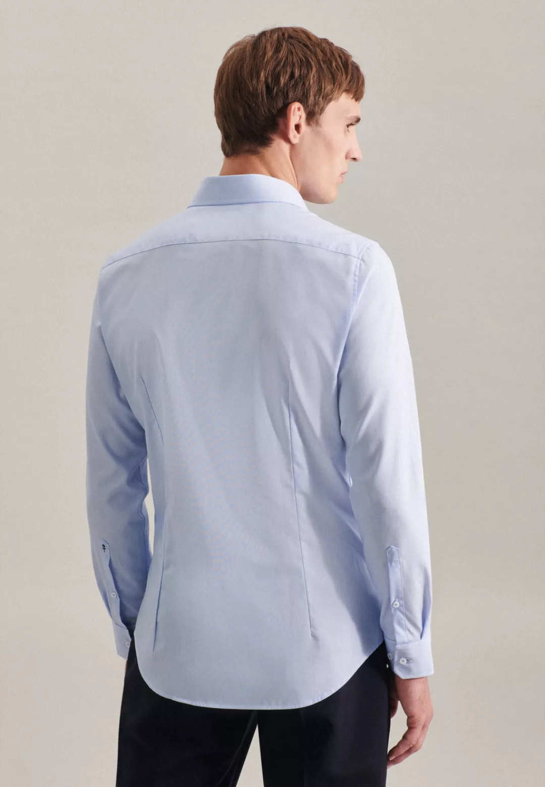 seidensticker Businesshemd "Slim", Slim Langarm Kentkragen Streifen günstig online kaufen