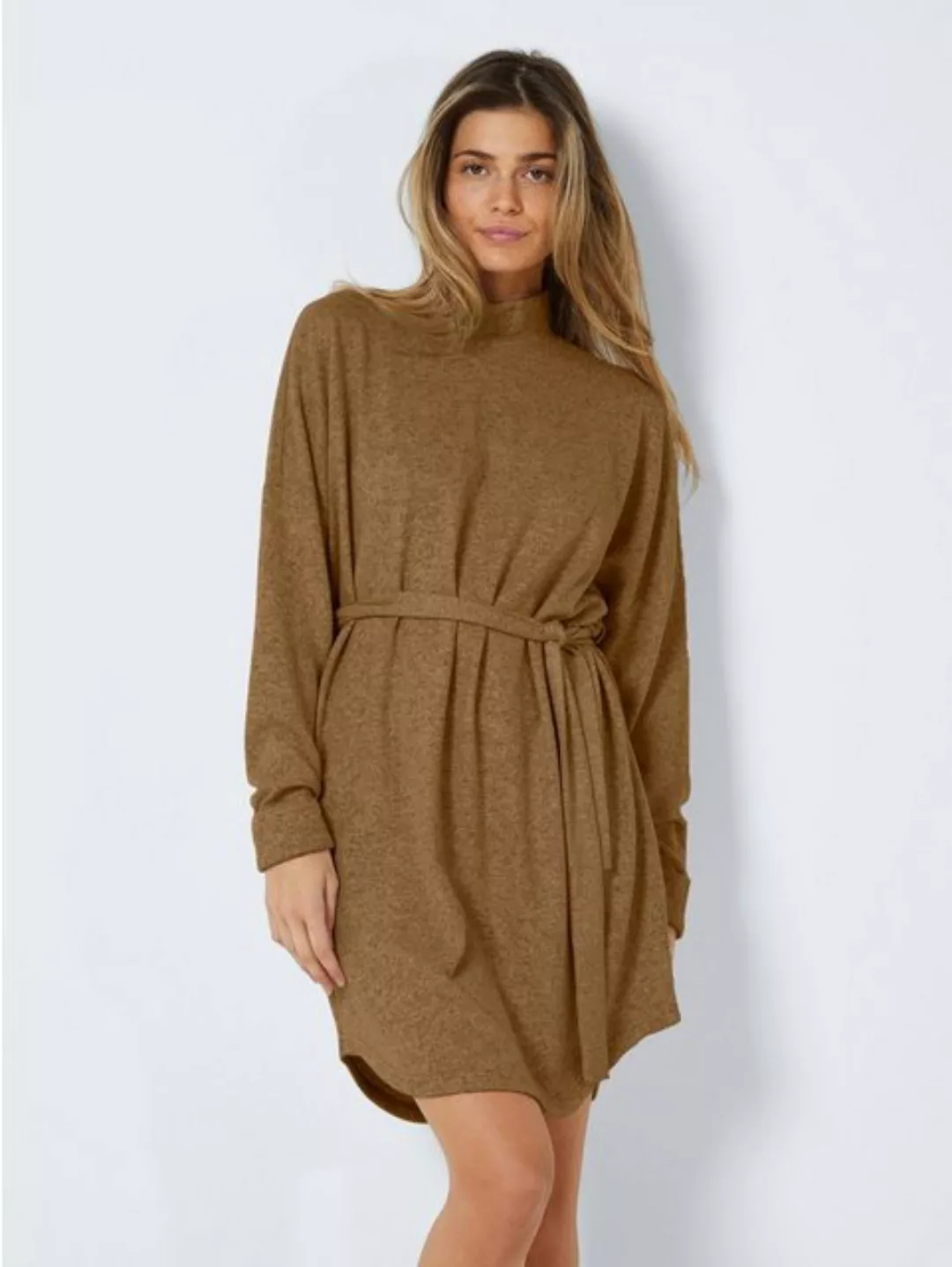 Noisy may Shirtkleid Langarm Strickkleid Pullover Shirt Dress NMCITY (kurz) günstig online kaufen