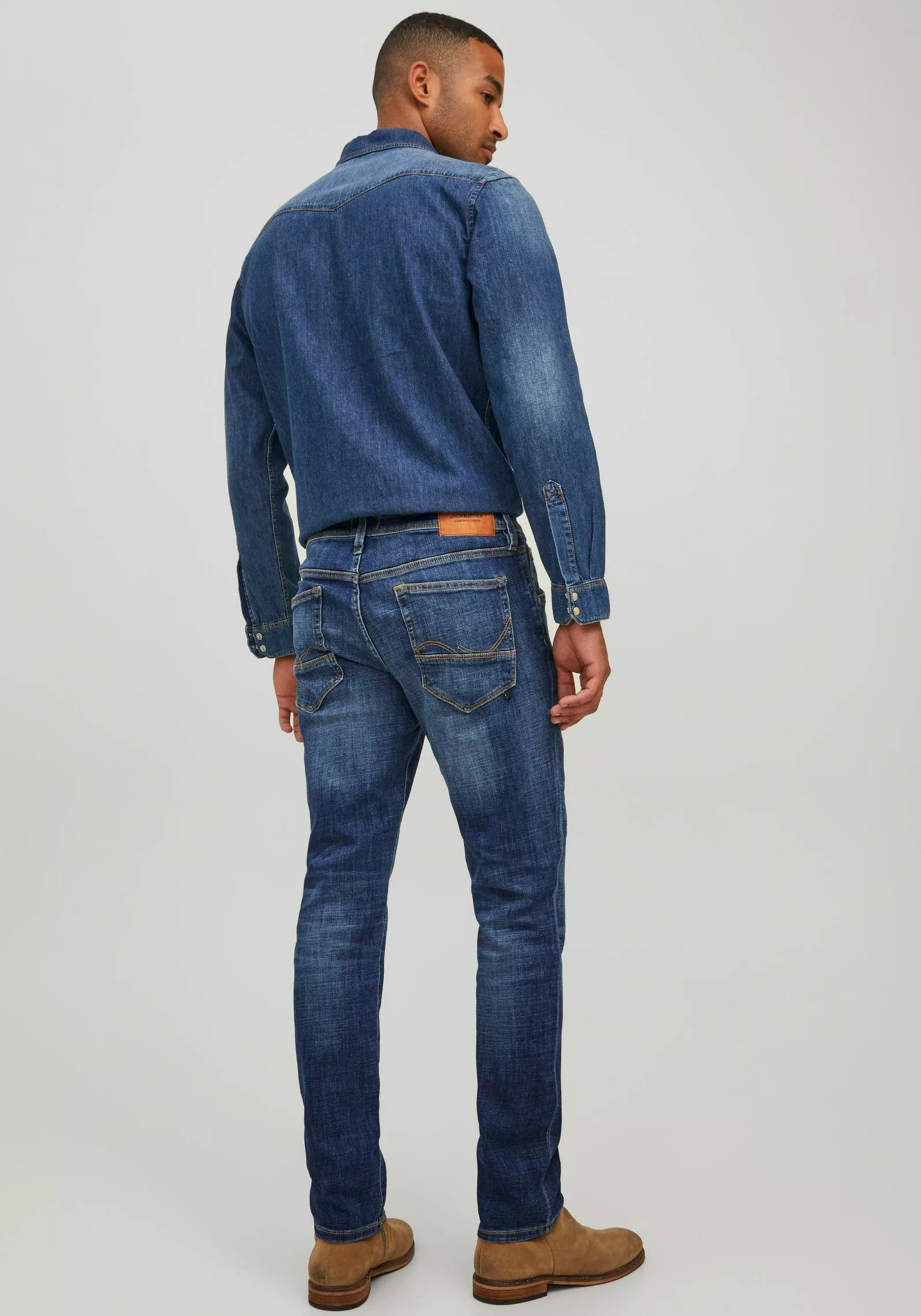 Jack & Jones Slim-fit-Jeans "JJIGLENN JJFOX JOS 047 50SPS" günstig online kaufen