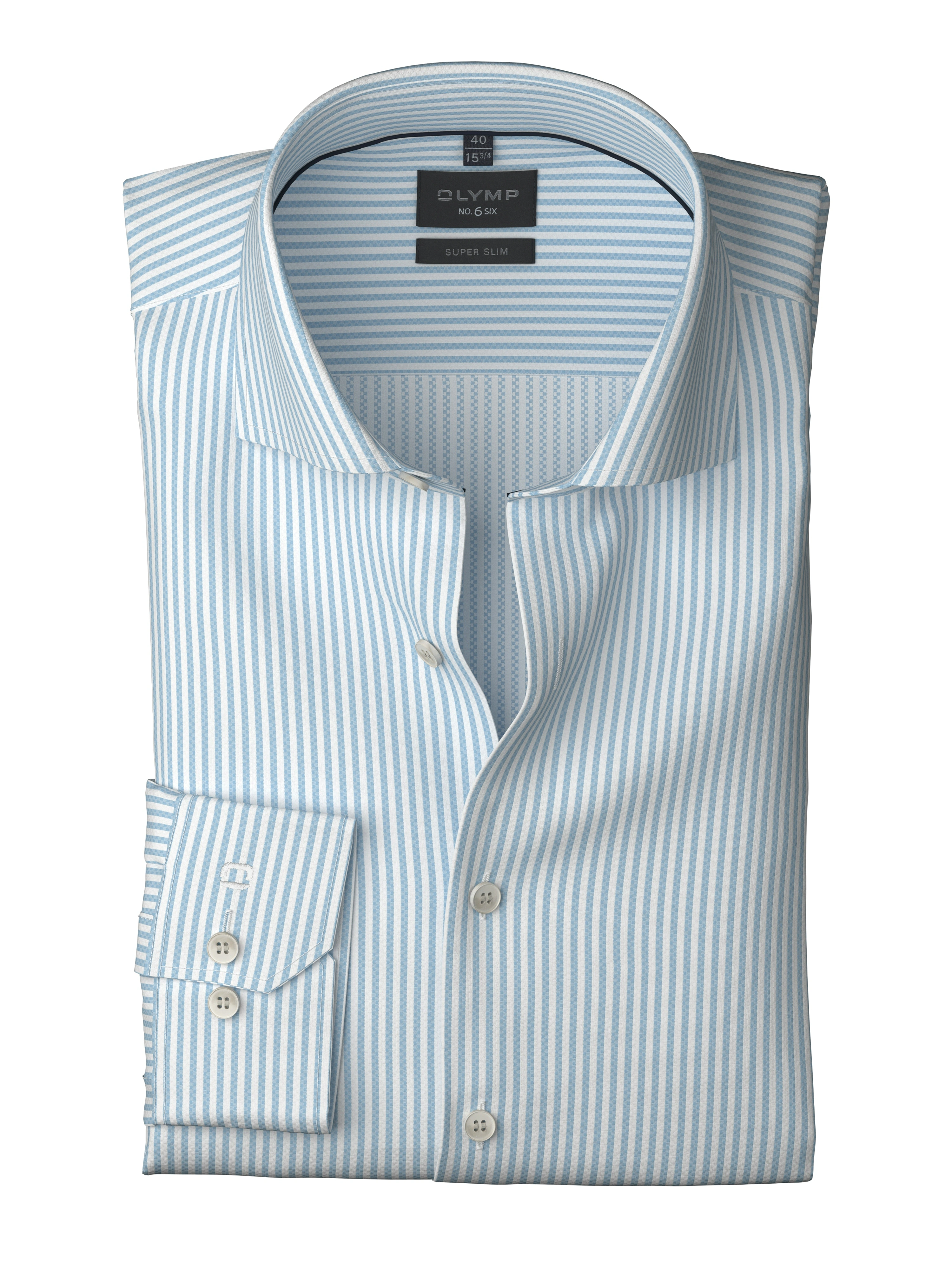 OLYMP Langarmhemd "No 6 six", gestreift, Businesshemd, super slim fit, Roya günstig online kaufen