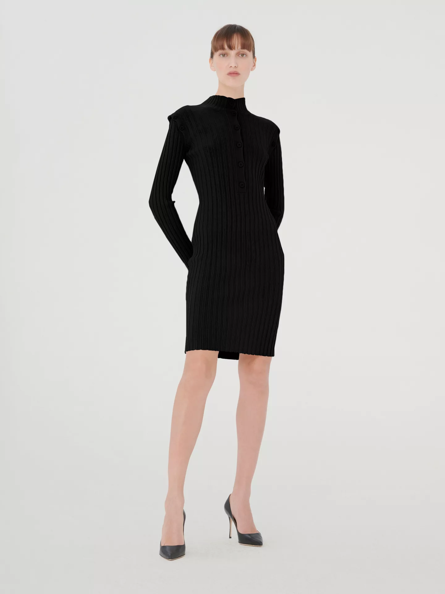 Wolford - Merino Detach Dress, Frau, black, Größe: M günstig online kaufen