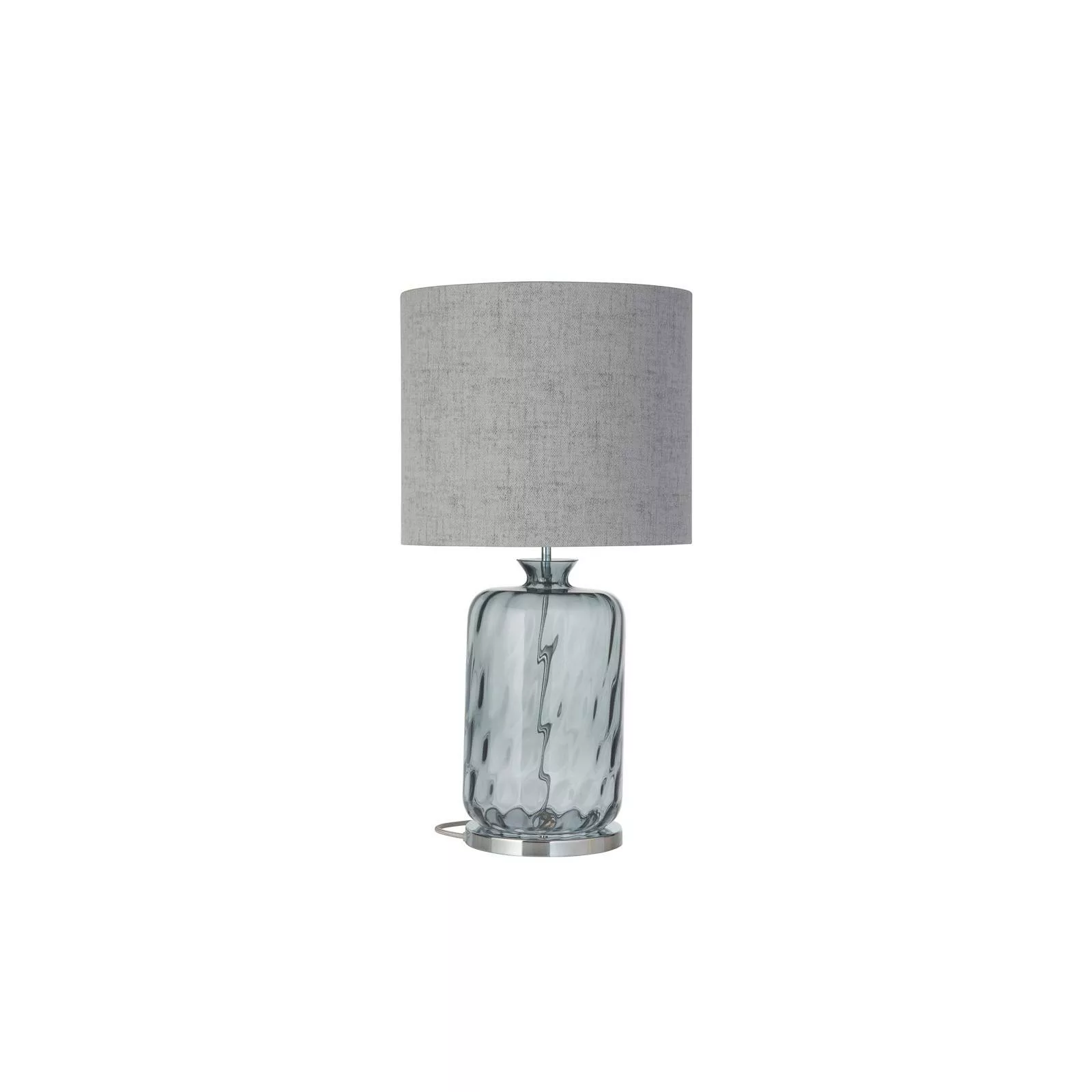 EBB & FLOW Pillar Tischlampe, Marl grey/rauchgrau günstig online kaufen