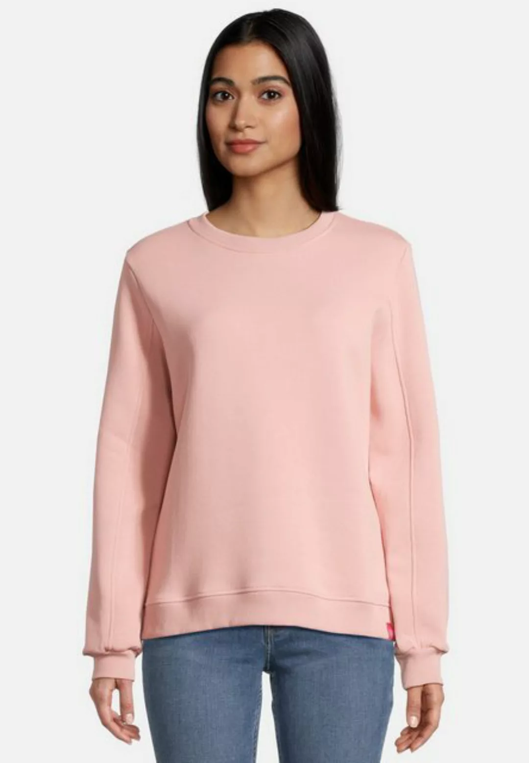 salzhaut Longpullover FOON Damen Leicht tailliert Bequem, weich, schick, Li günstig online kaufen