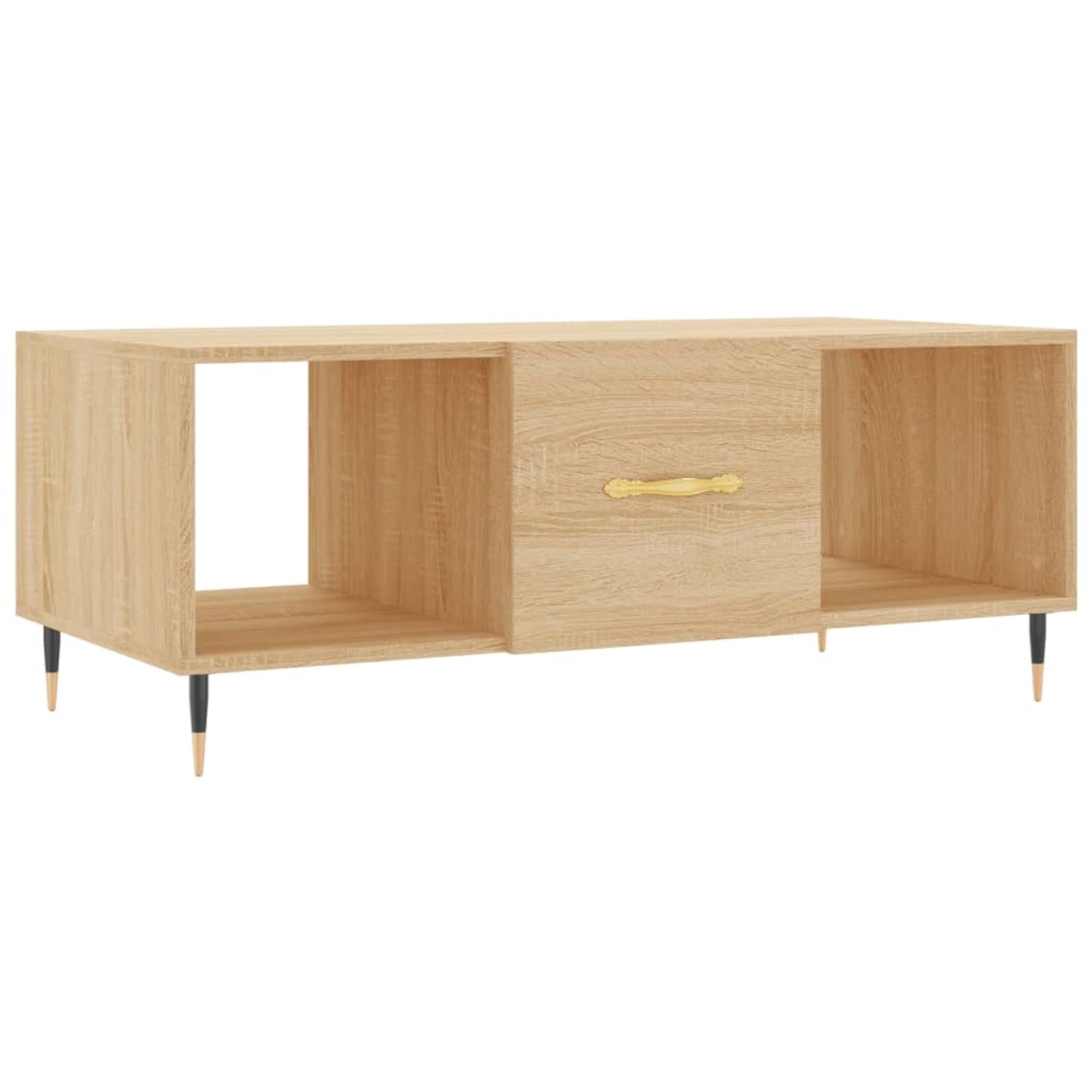 vidaXL Couchtisch Sonoma-Eiche 102x50x40 cm Holzwerkstoff Modell 4 günstig online kaufen