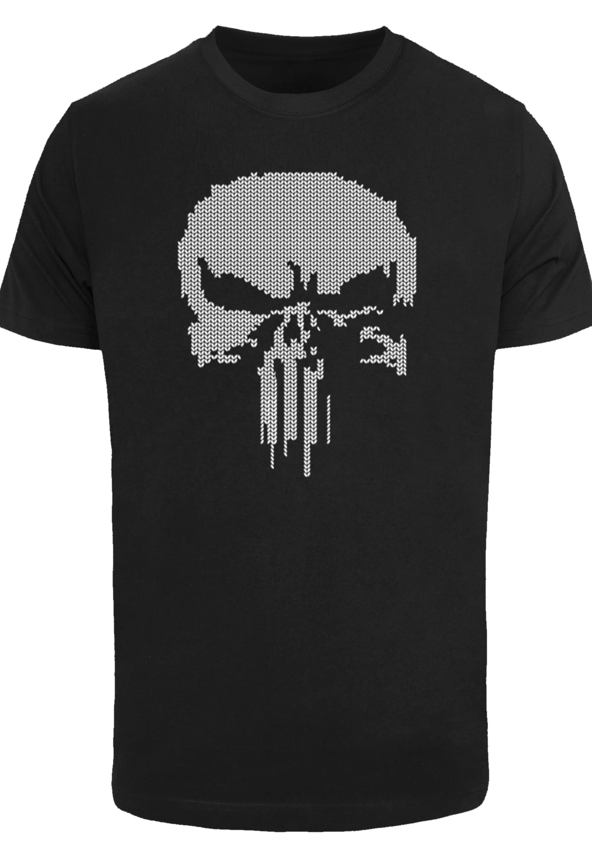 F4NT4STIC T-Shirt "Marvel Punisher Fake Knit", Premium Qualität günstig online kaufen