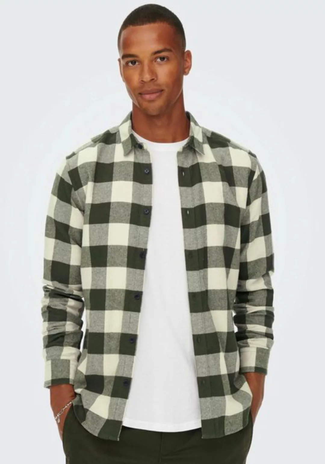 ONLY & SONS Karohemd GUDMUND LS CHECKED SHIRT günstig online kaufen