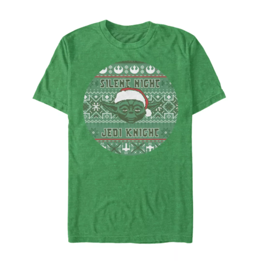 Star Wars - Yoda Silent One - Weihnachten - Männer T-Shirt günstig online kaufen