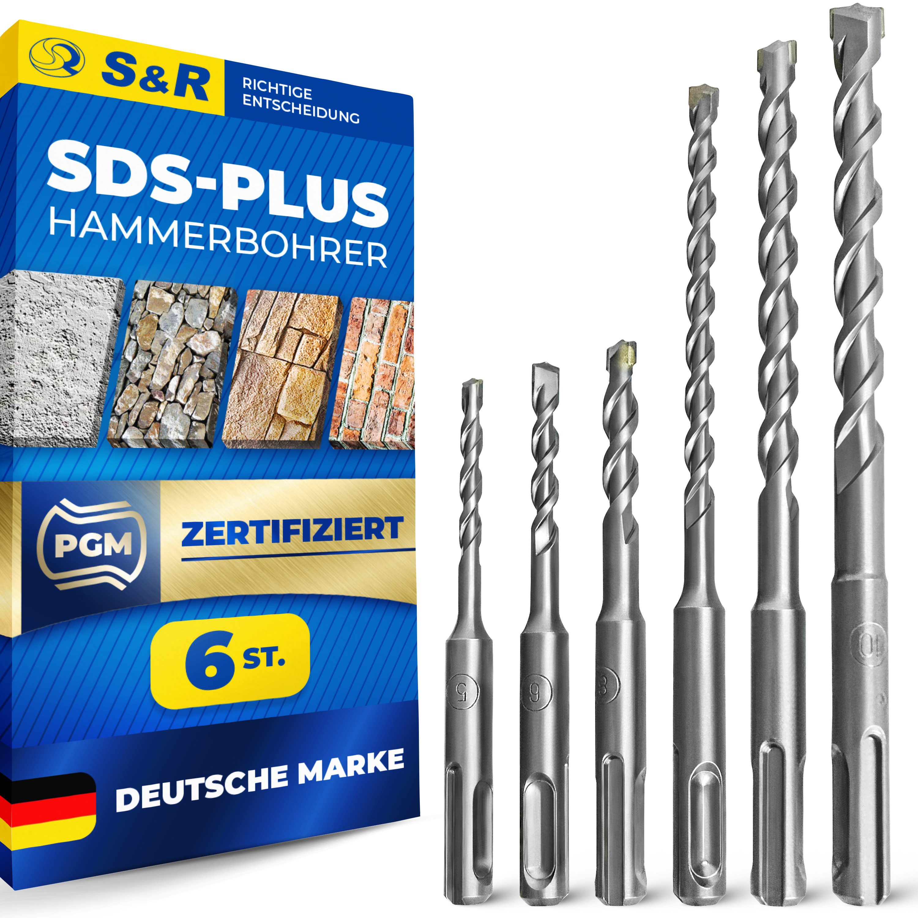 S&R Betonbohrer Steinbohrer / Hammerbohrer SDS günstig online kaufen