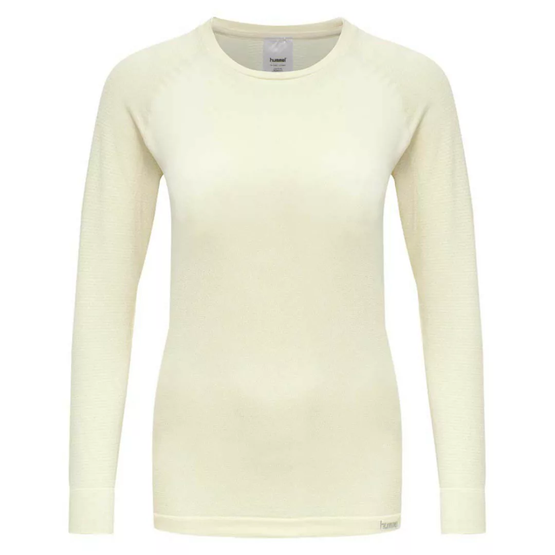 Hummel Cleaa Seamless Langarm-t-shirt XL-XX Bone White günstig online kaufen