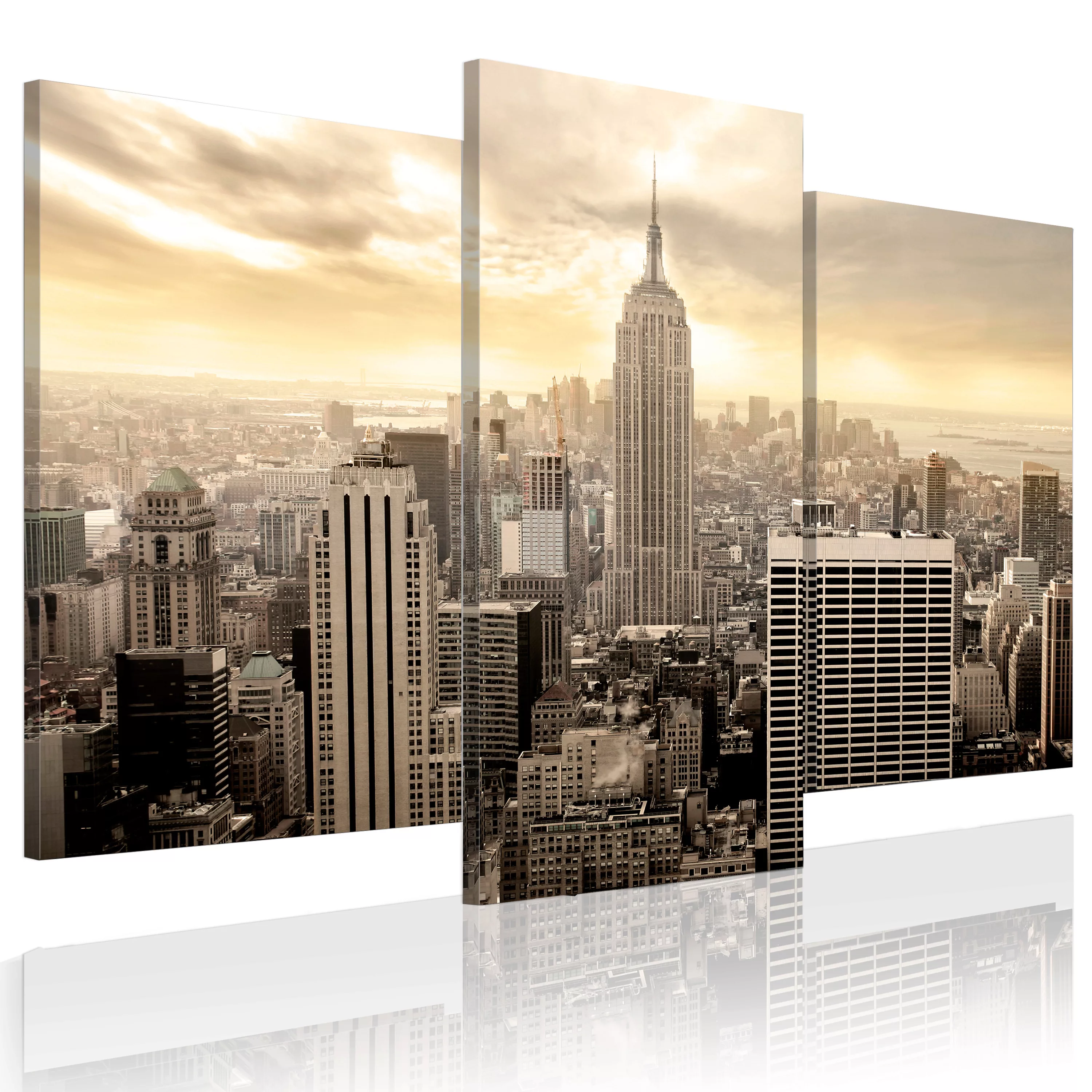 Wandbild - New York City Kurz Vor Abenddämmerung günstig online kaufen