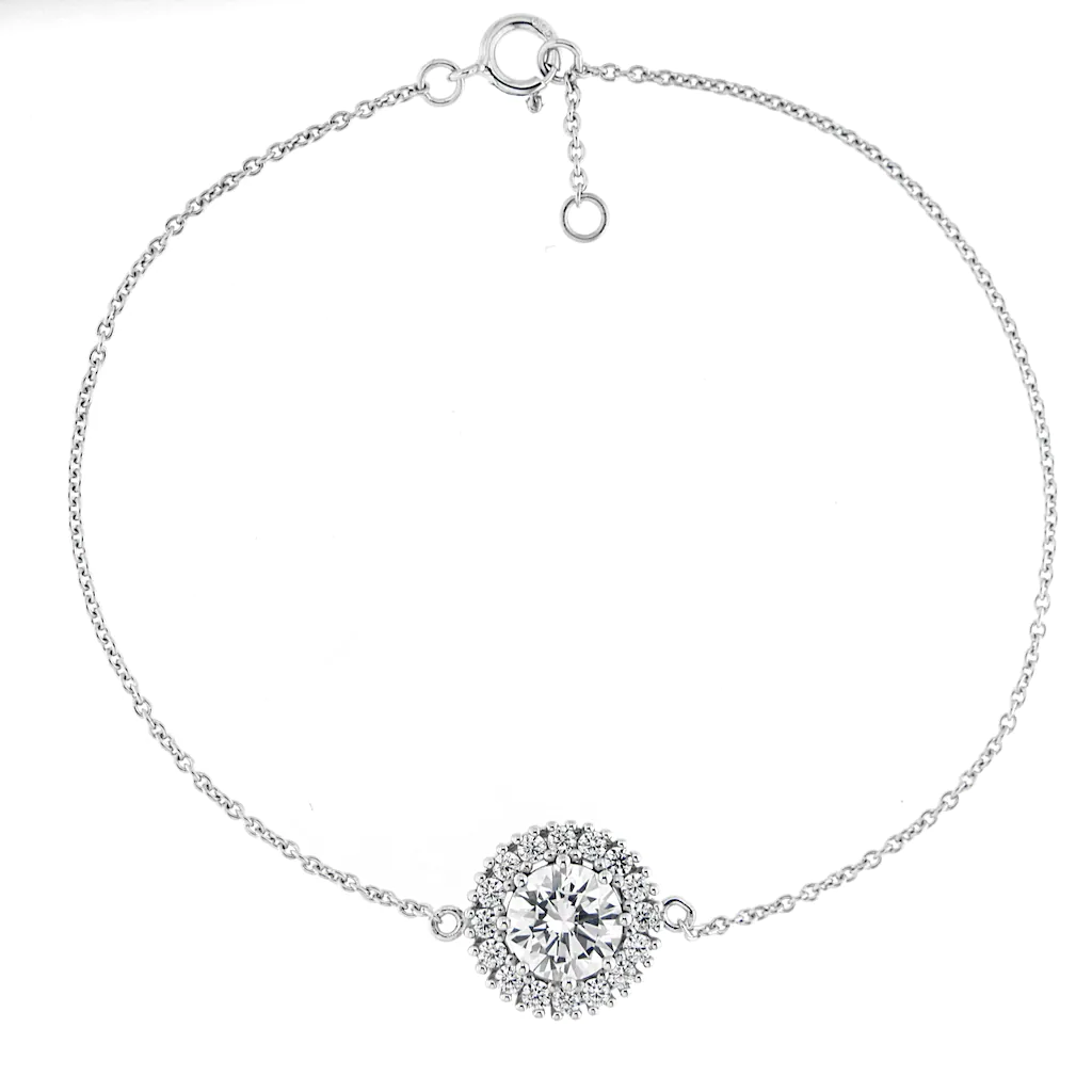 Smart Jewel Armband "rund, funkelnde Zirkonia Steine, Silber 925" günstig online kaufen