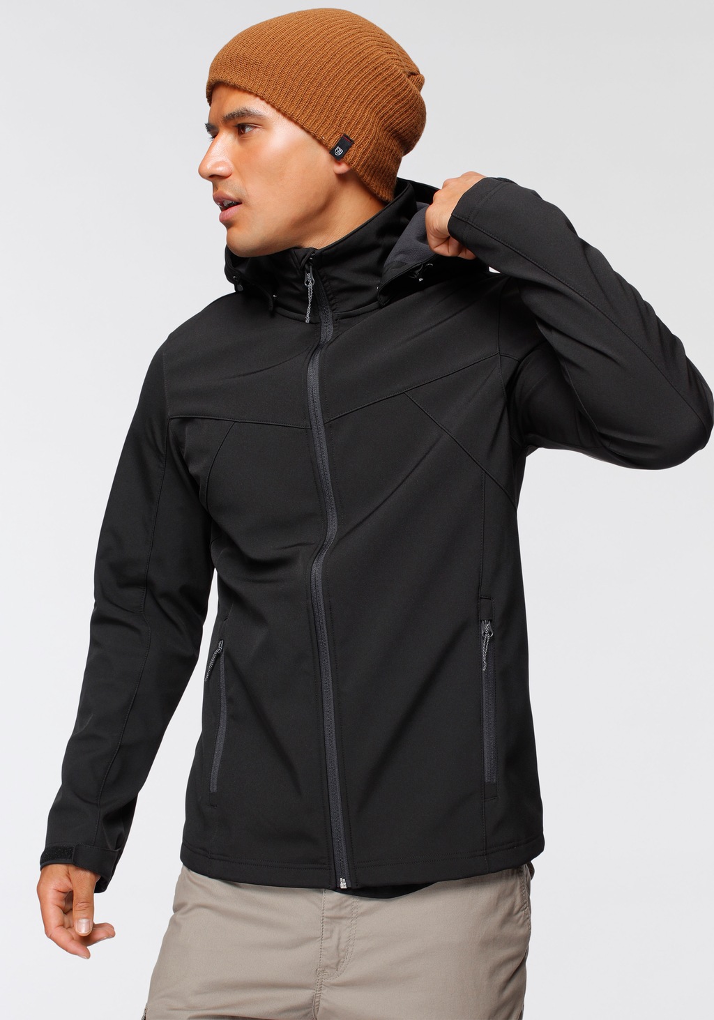 Icepeak Softshelljacke "BRIMFIELD", (1 St.), mit Kapuze günstig online kaufen