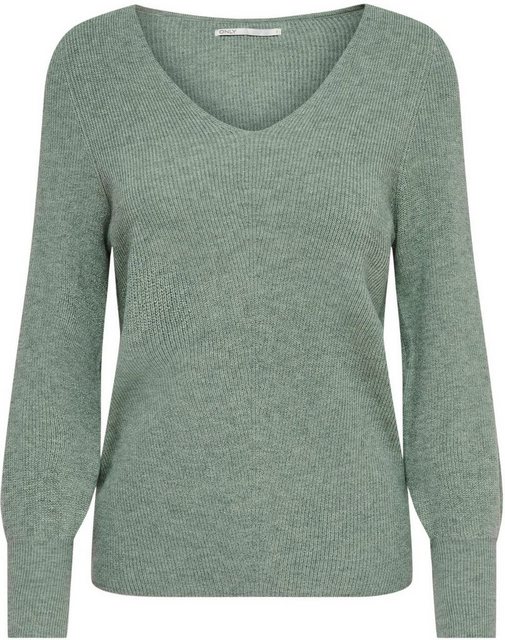 ONLY V-Ausschnitt-Pullover ONLATIA L/S V-NECK CUFF KNT günstig online kaufen